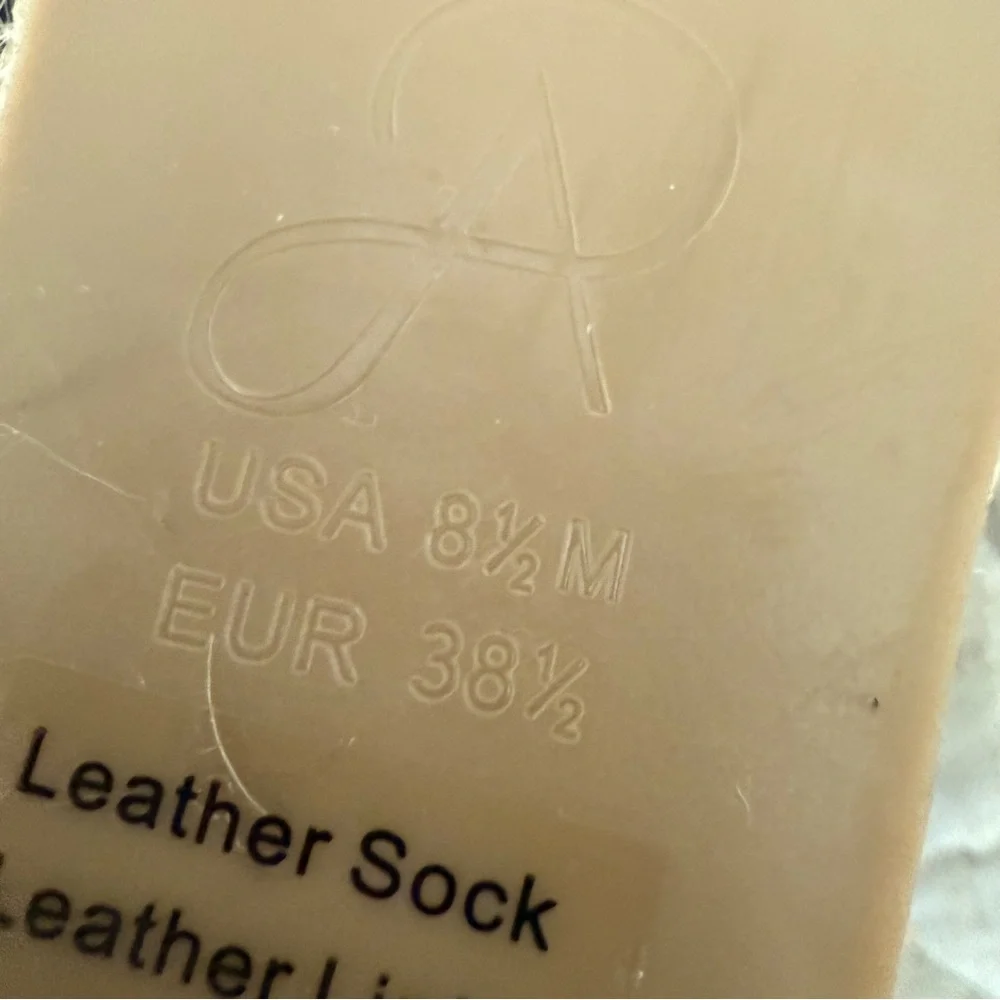 NWOB Adrianna Papell Silver Penny Espadrille Wedge Lace Up Ribbon Ankle Tie 8.5